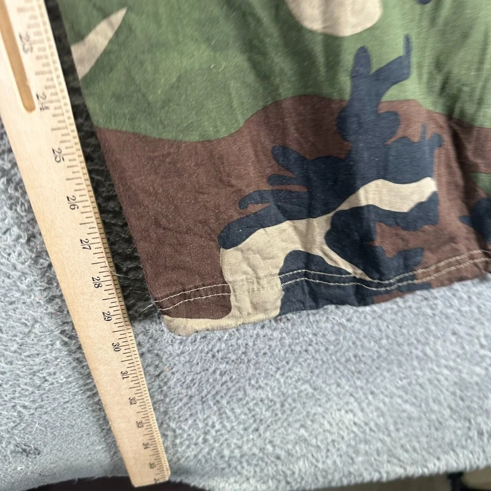 Almost Famous Pant Mens XL Brown Camouflage Cotton Cargo Straight Combat Stretch